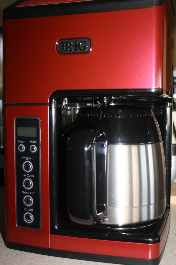 BHG Grind and Brew Coffeemaker