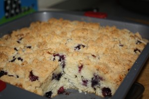 blueberry coffee cake