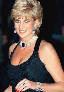 Princess Diana in sapphires