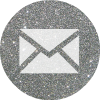silver round email 2 social media icon