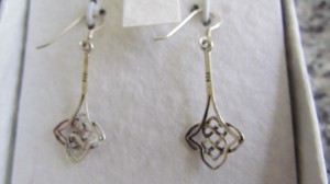 Sterling silver earrings