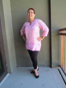 tunic with tights
