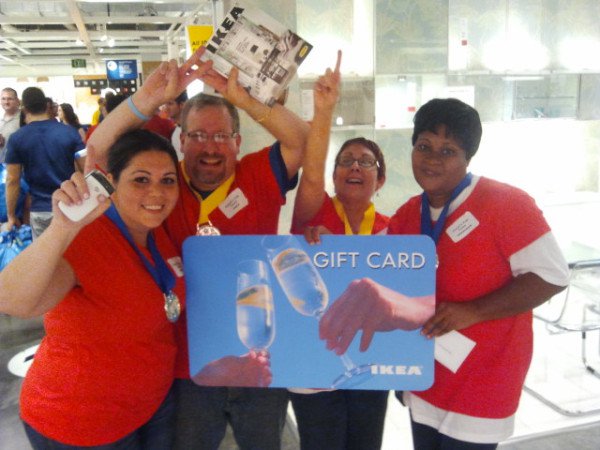 Jewels Fab Team winners of the Ikea Capture the Catalog Challenge