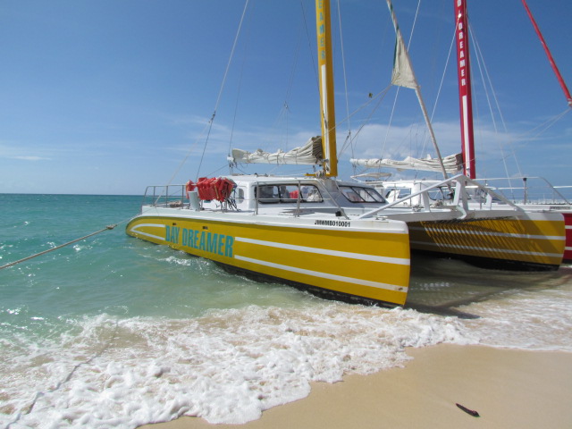 snorkling catamaran Jamaica