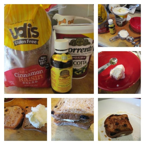 Ricotta sandwich Collage