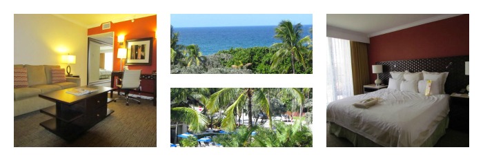 delray marriott room Collage