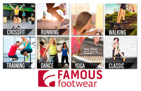 famous footwear reebok