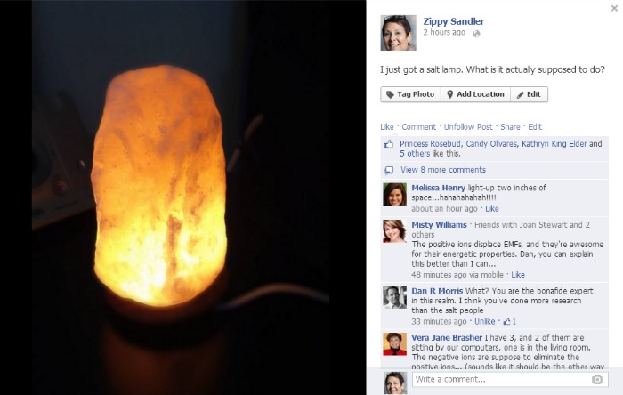 salt lamp FACEBOOK