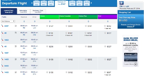 booking flight