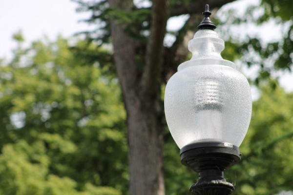 public garden lamp
