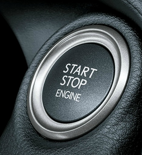 start button - lexus isf