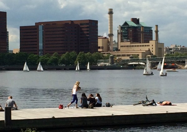 boats on the charles