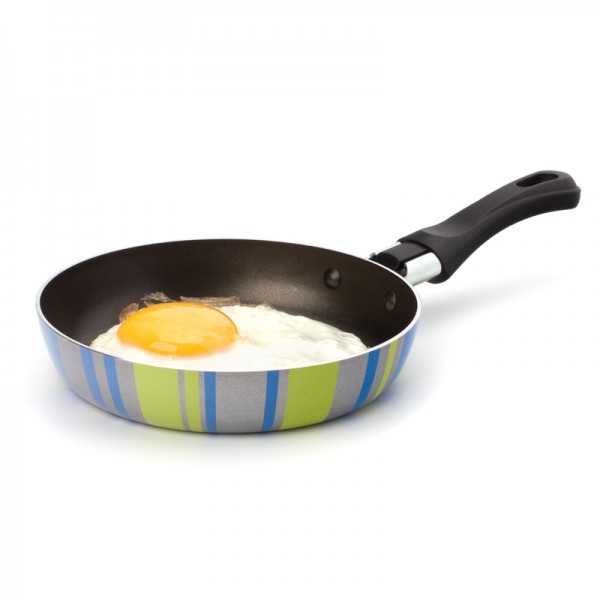 Fried egg on pan