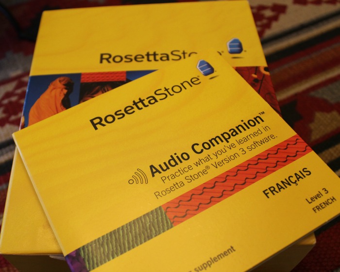 I bought Rosetta Stone FRENCH to begin #1 on my bucket list.