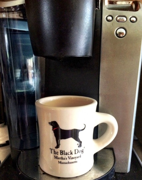black dog cup