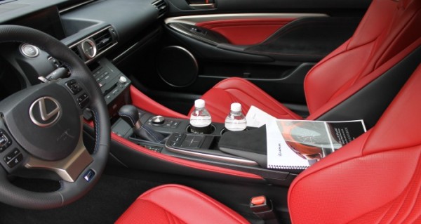 cropped red interior