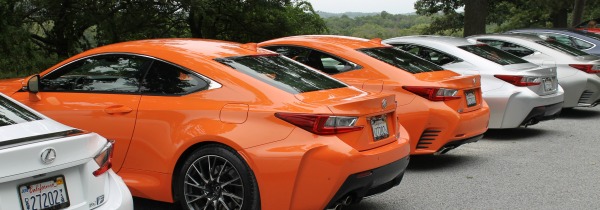 lexus rc lineup