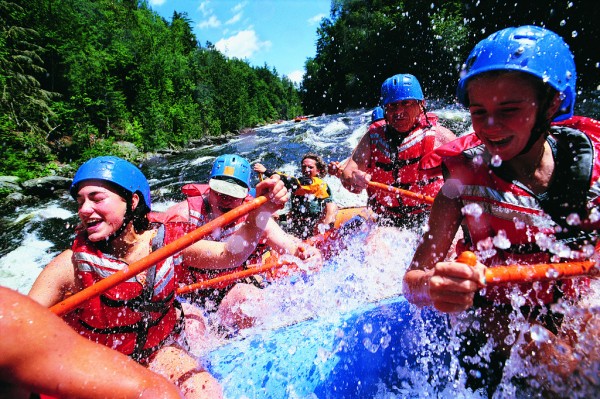 family whitewater rafting