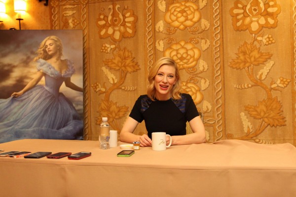 cate blanchett at interview