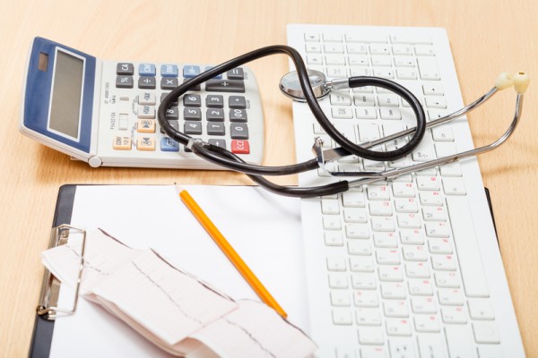 medical tools on table