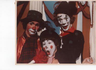 I even worked as a clown for a while.