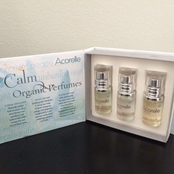 Calm Organic perfume trio