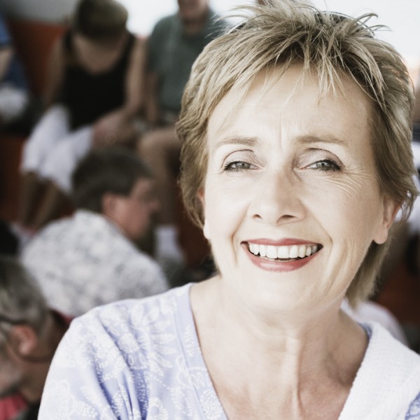 Portrait of a mature woman smiling