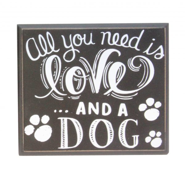 Dog Chalkboard Sign £4.00