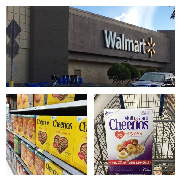 walmart cheerios Collage