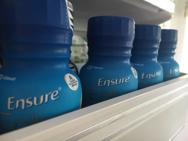 ensure in fridge