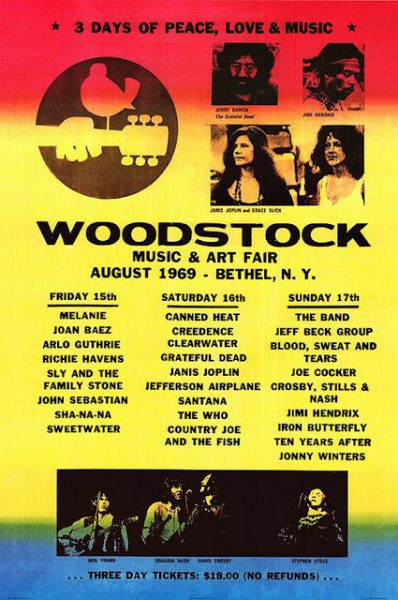 woodstock-line-up-music-poster