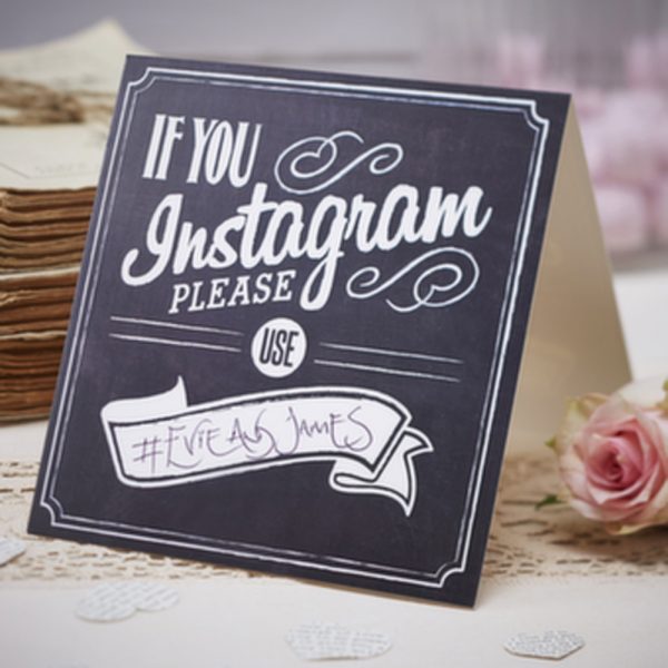 chalkboard-style-wedding-sign-if-you-instagram-please-use-vintage-wedding