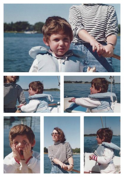 Ben learned to sail when he was just 4 or 5 years old