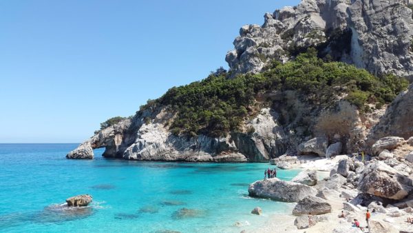 Cala Goloritzé beach in Sardinia