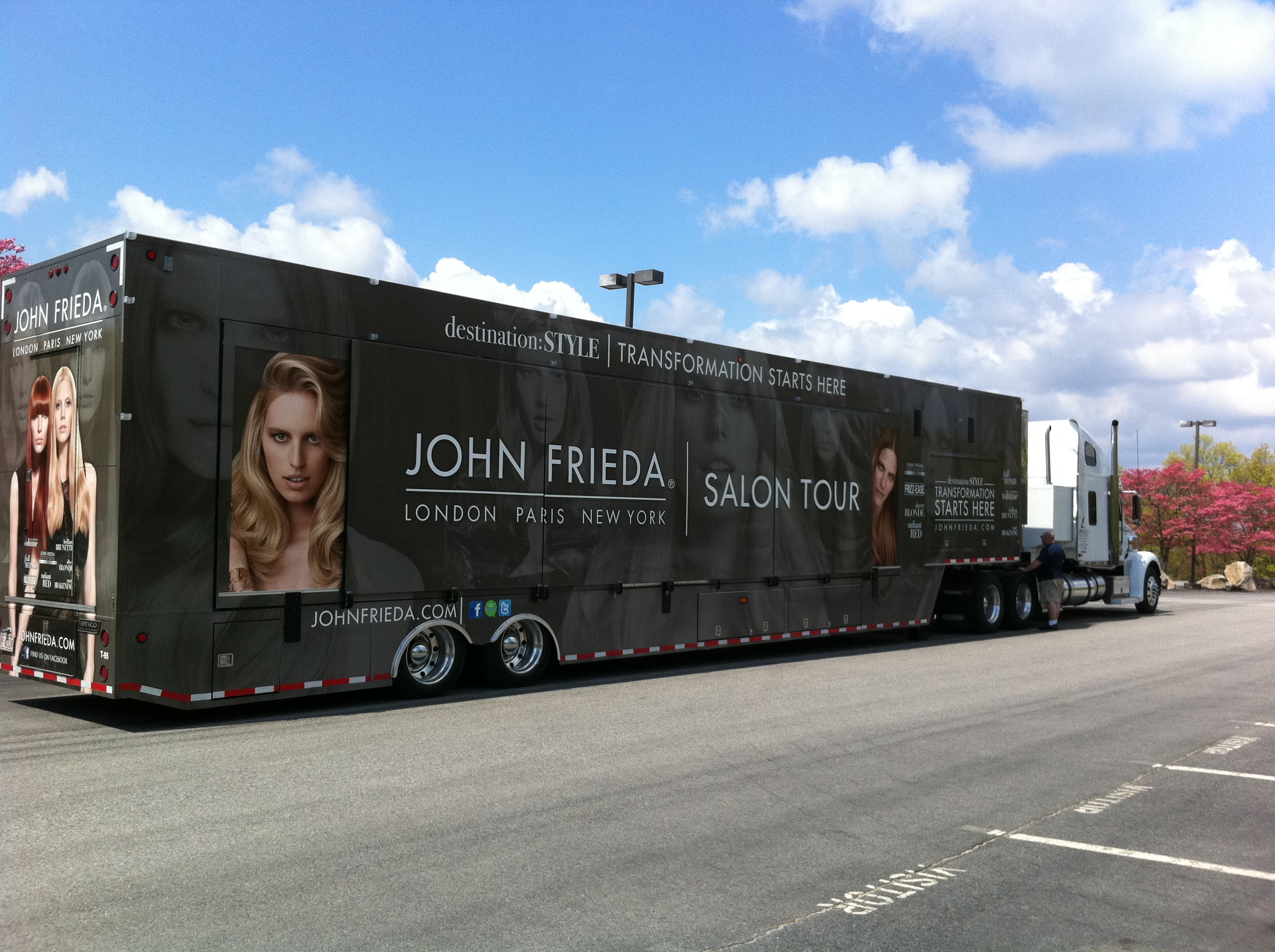 The tour de hair with John Frieda