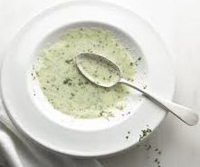 Cold Zucchini and Cucumber Soup