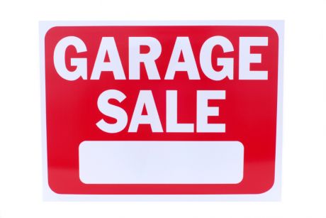 Weekend garage and yard sales