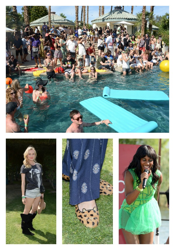Coachella pool party