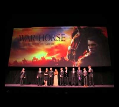 War Horse red carpet premiere