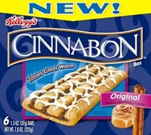 Cinnabon Snack Bars confession