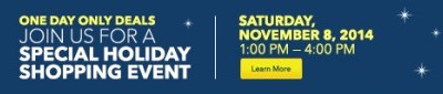 Holiday shopping event at Best Buy