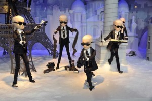 Karl Lagerfeld Printemps Christmas windows