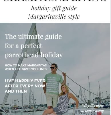 The Champagne Living Margaritaville Holiday Gift Guide
