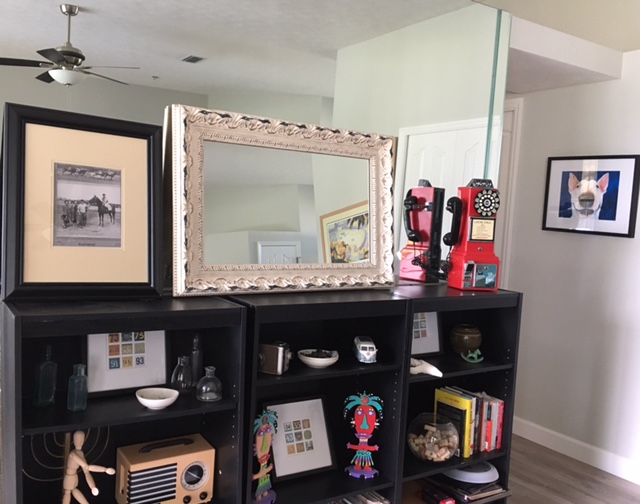 How I made my 1980's mirrored wall look cool again Frame My Mirror