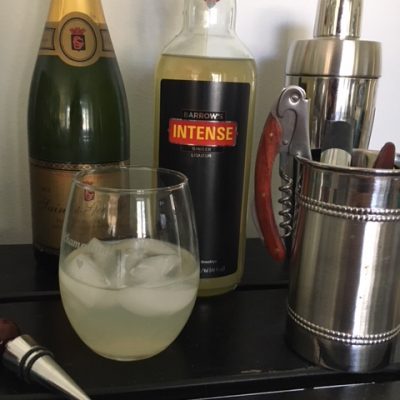 Holiday Drinks: Champagne Living’s Intense French Ginger Ale