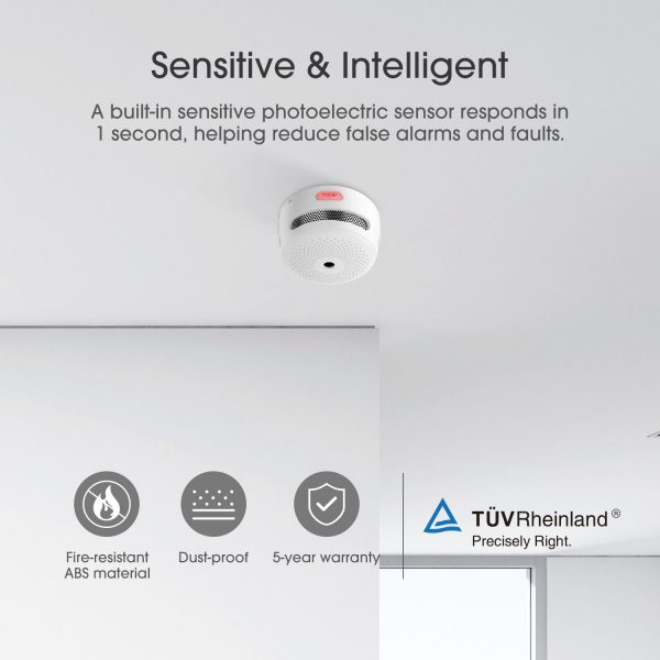 X-Sense XS01-WR Wireless Interconnected Smoke Detector