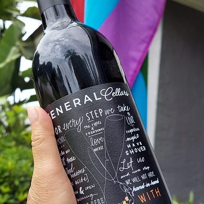 The colors of Teneral Cellars Wine